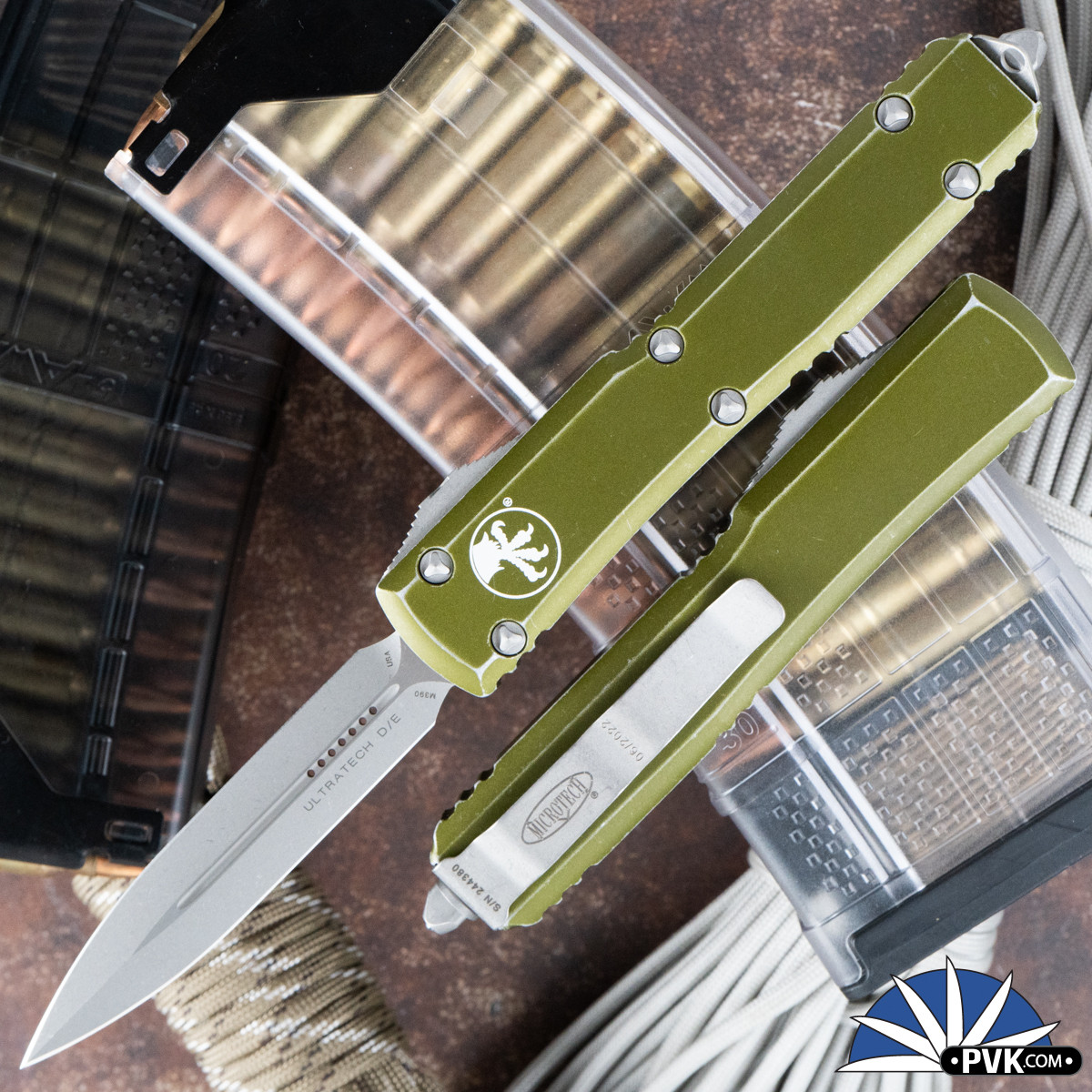 Microtech Ultratech 122-10DOD Double Edge Apocalyptic Blade