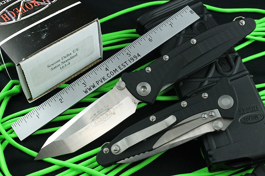 Microtech SOCOM Delta M/A Folding Knife TE/SF G-10 - PVK