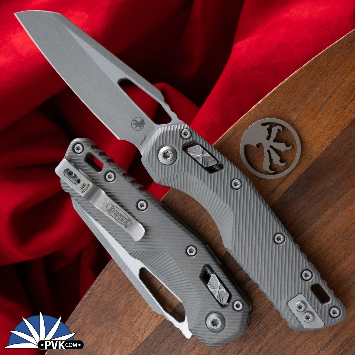 Microtech Standard Issue (MSI) 210-10APFLNC Ram-Lok Aluminum