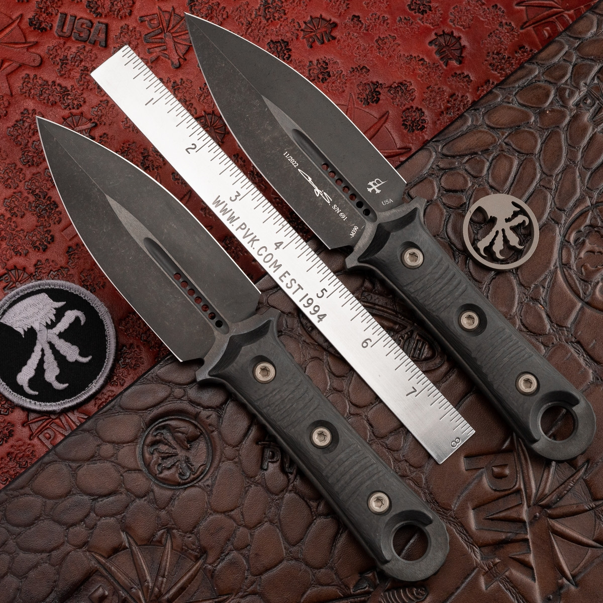 Microtech SBD 201-1DLCCFS DLC Blade, Carbon Fiber Handles Bronze Screws ...