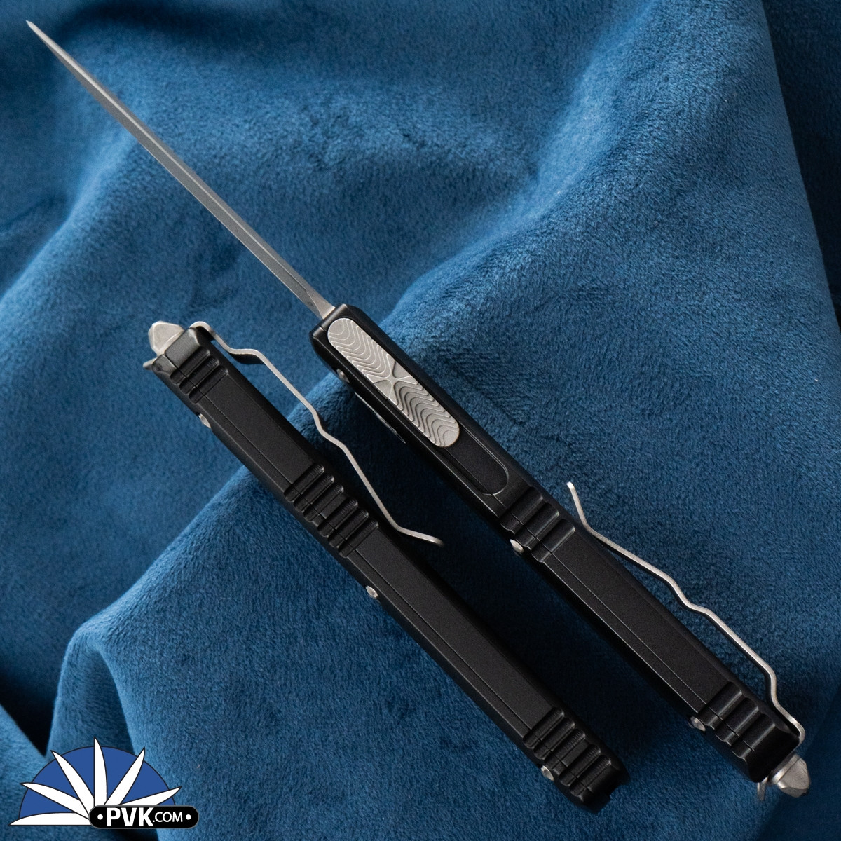 Microtech Ultratech 122-10AP Double Edge Apocalyptic Blade, Black