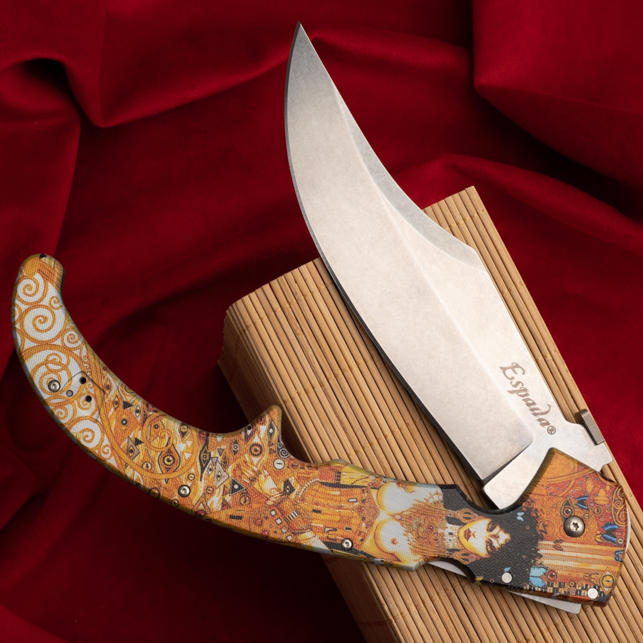 PVK Custom Persian Cold Steel XL Espada AUS-10A Stonewash