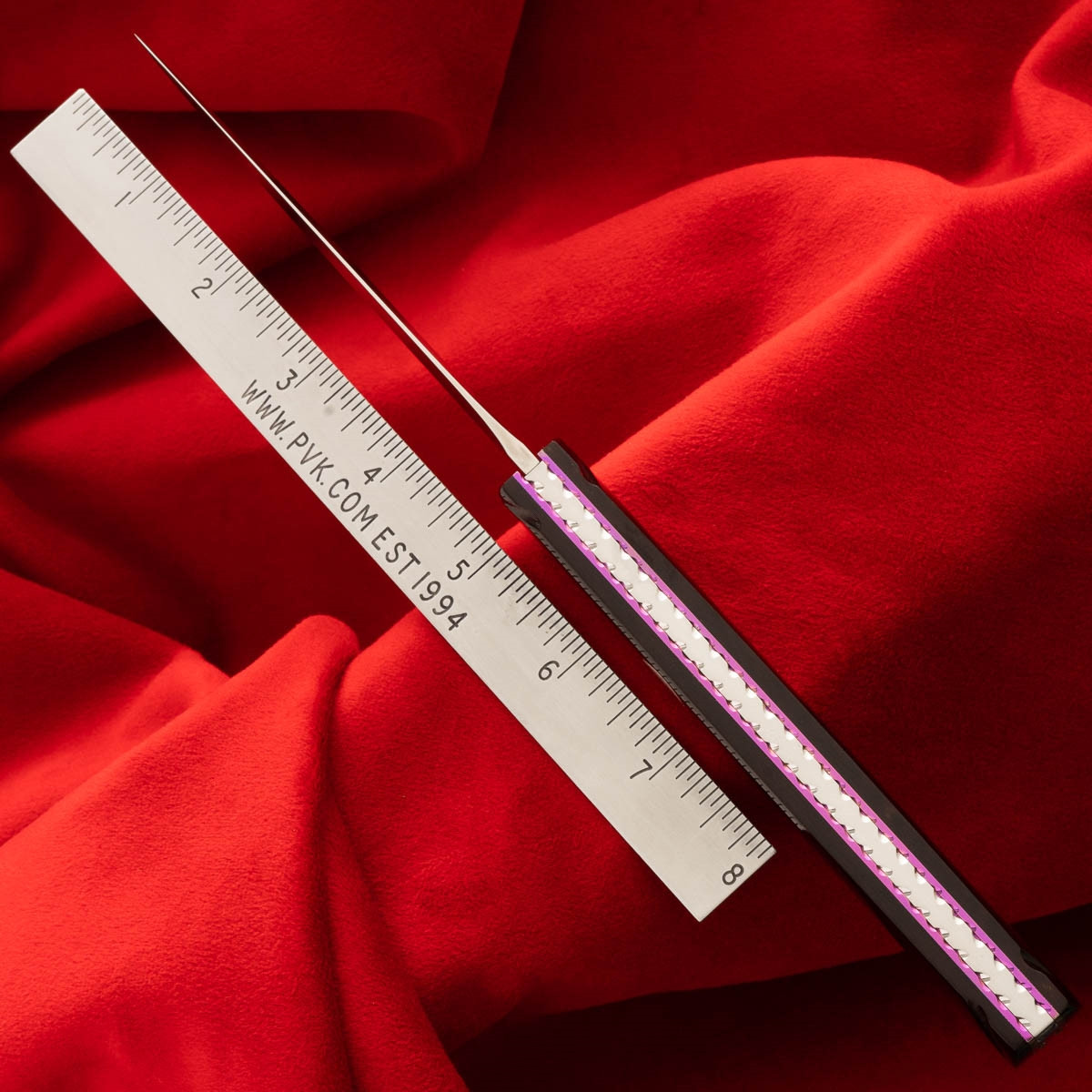 Rainy Vallotton Custom Fantail D&D, Stainless Steel Blade