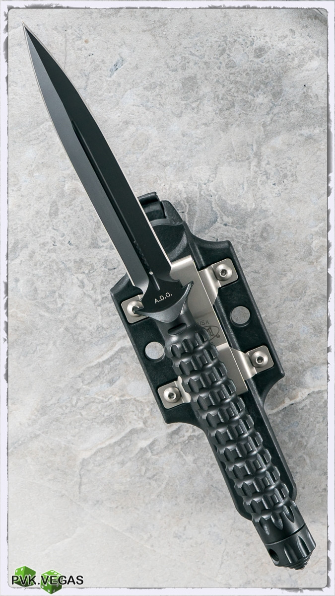 Microtech Ado Microtech A.D.O. 115-1 Fixed Blade D/E - PVK