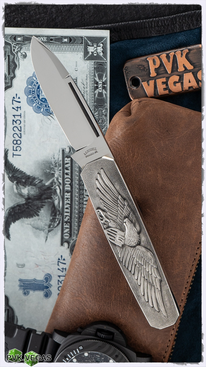 A.G. Russell American Bicentennial Folder, Stainless Steel - PVK