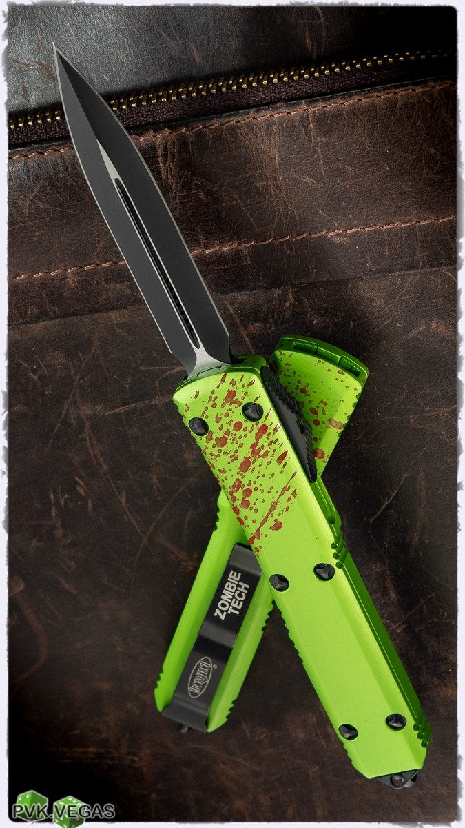 Microtech Zombie-Tech 122-1Z Black Blade - PVK