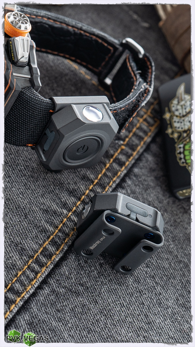 MecArmy CPLU-UV USB Type C Rechargeable LED Watchband Ultra Violet