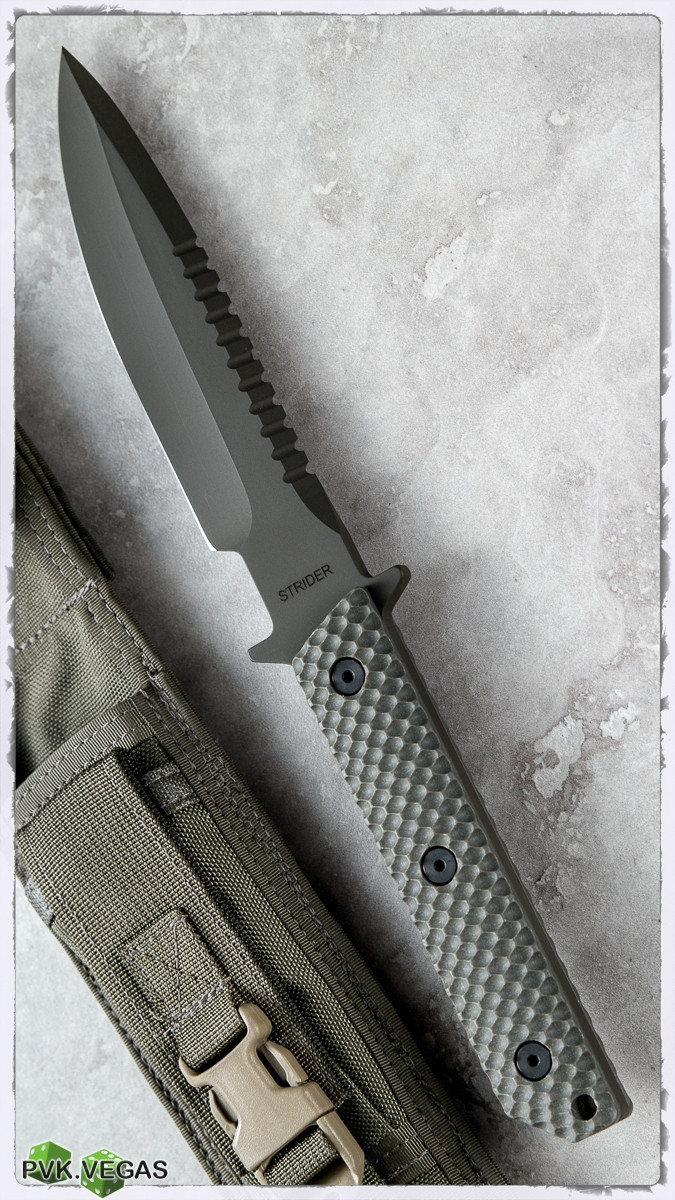 Strider Knives MT SS Gunner Grip - PVK