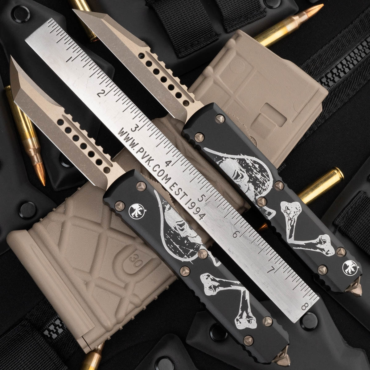 Microtech Ultratech Set 119-13SETDCS Hellhound & Warhound