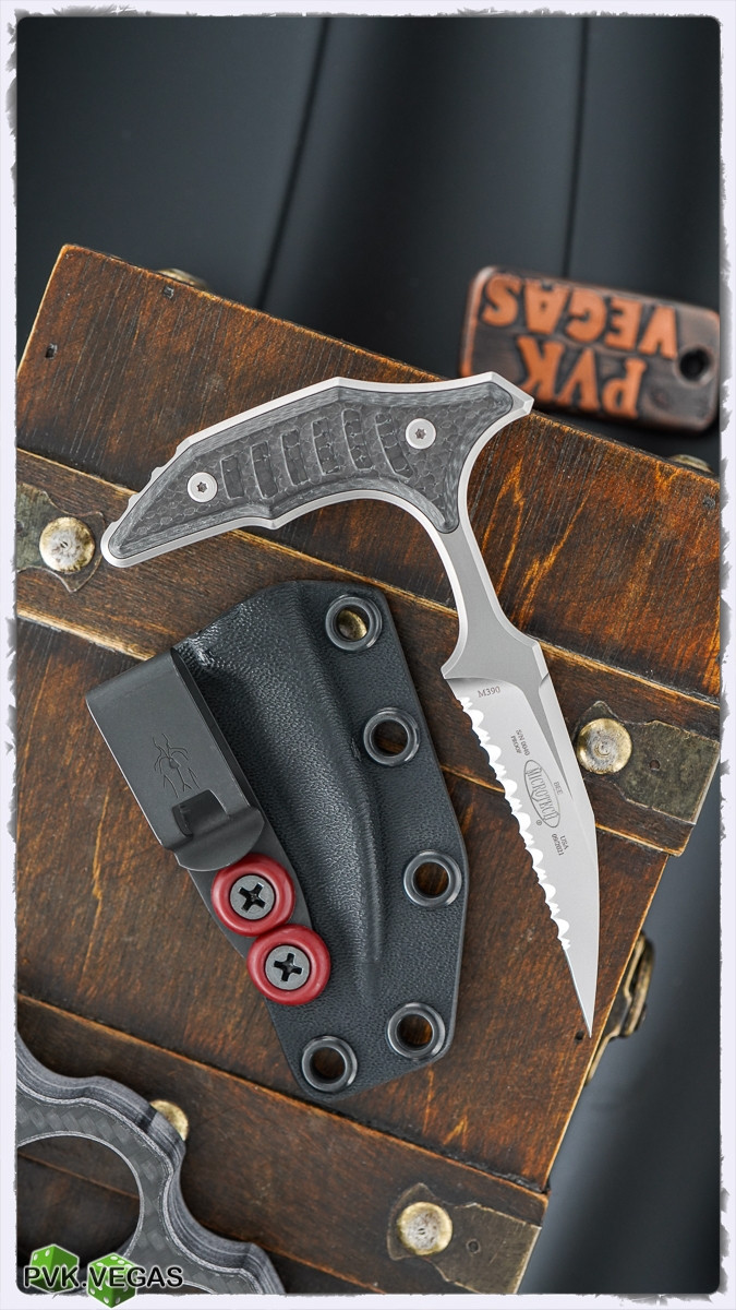 ncase m2 grater シルバー　vgpuマウントキット付属✨️値下相談〇 Microtech BEE 218-9CFS Proof Run S/E Wharnecliffe Bead Blasted