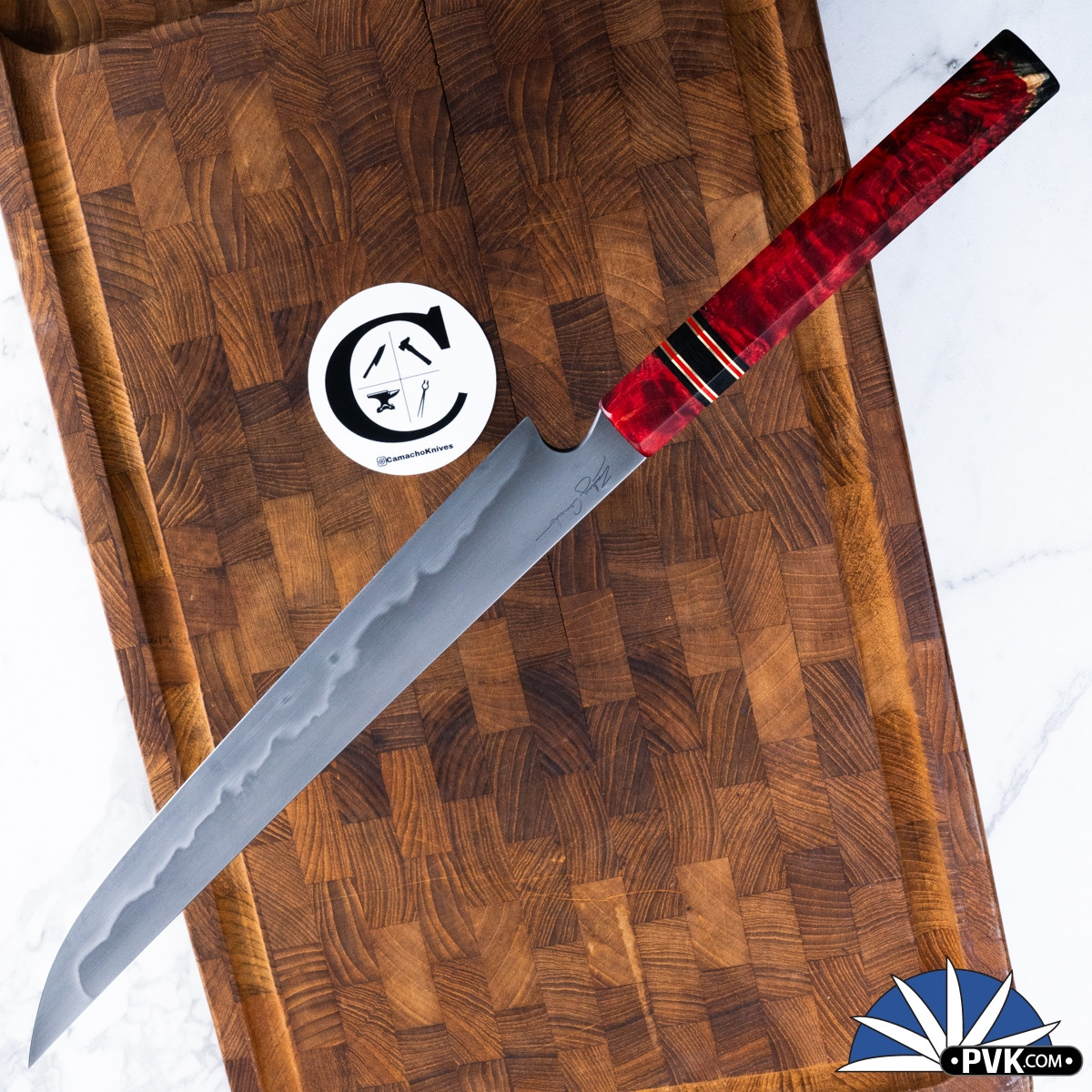 枇杷 ZDP-189 Kiritsuke Black 240mm (9.5