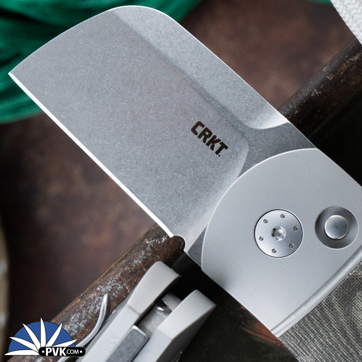 CRKT A1005 Philip Booth Design Auto Minnow, CPM-MagnaCut Stonewash