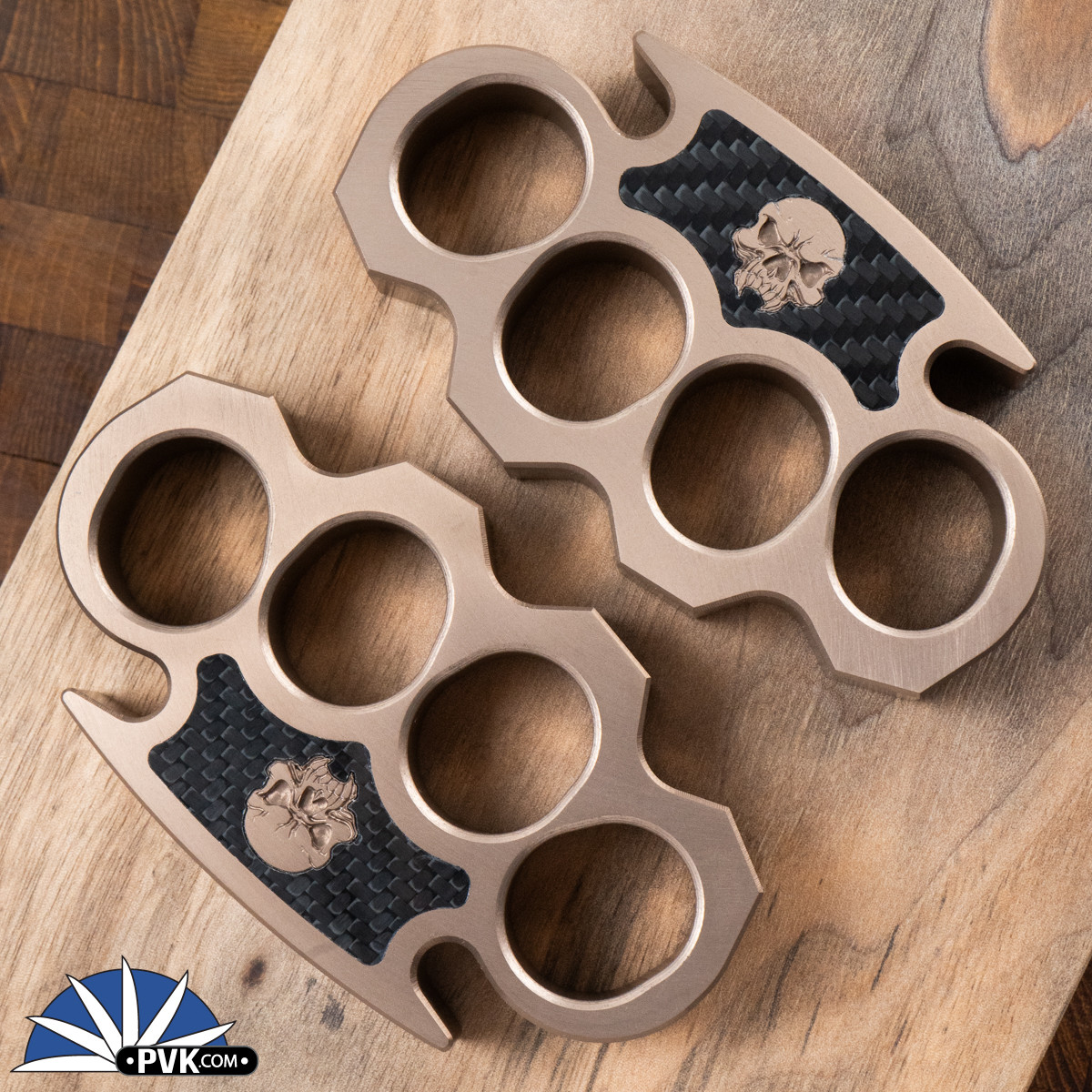 BURN Custom 4 Finger Knuckles Set - 2x Aluminum 3/4