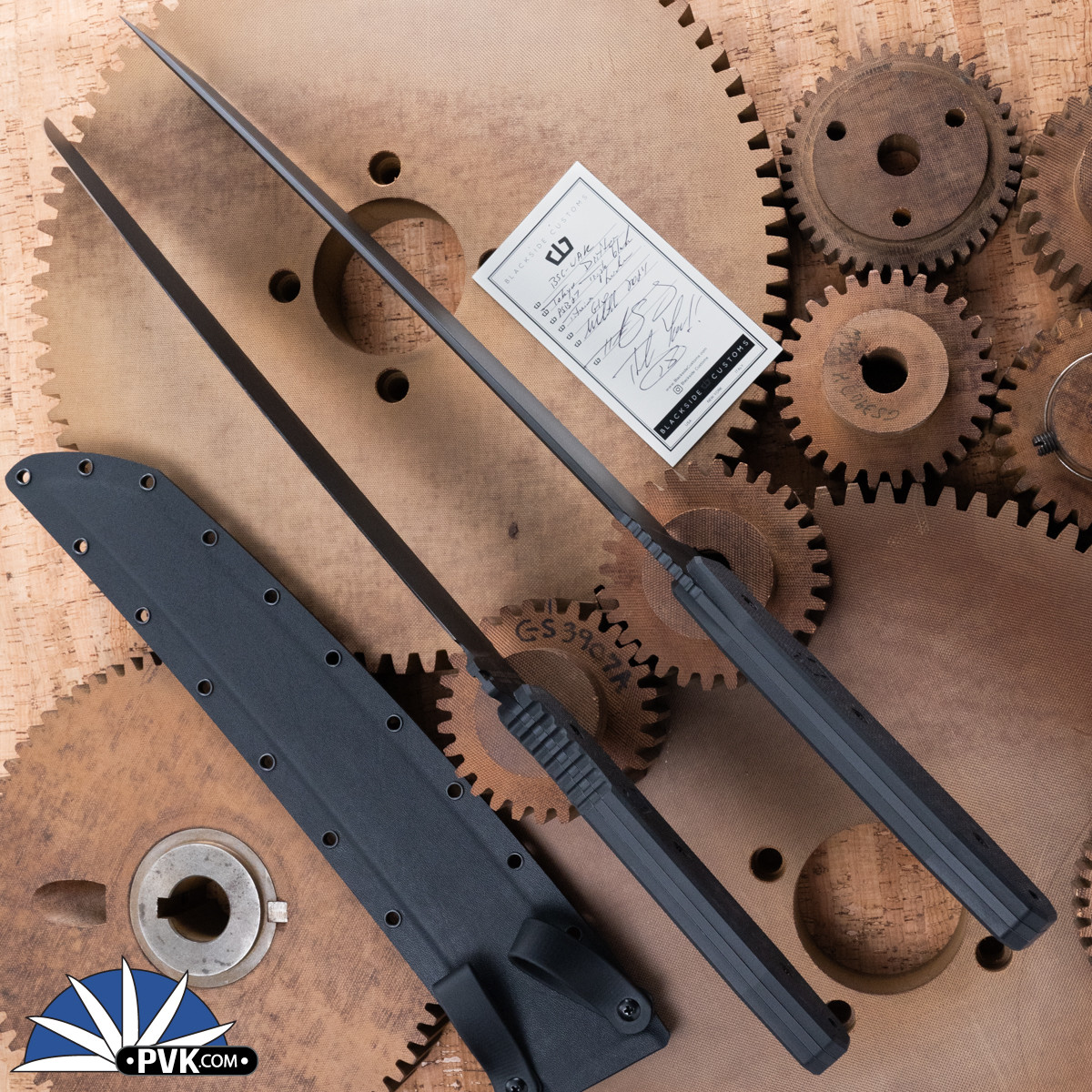 Blackside Customs Tokyo Drifter PSB27 Black Tanto, Black G10