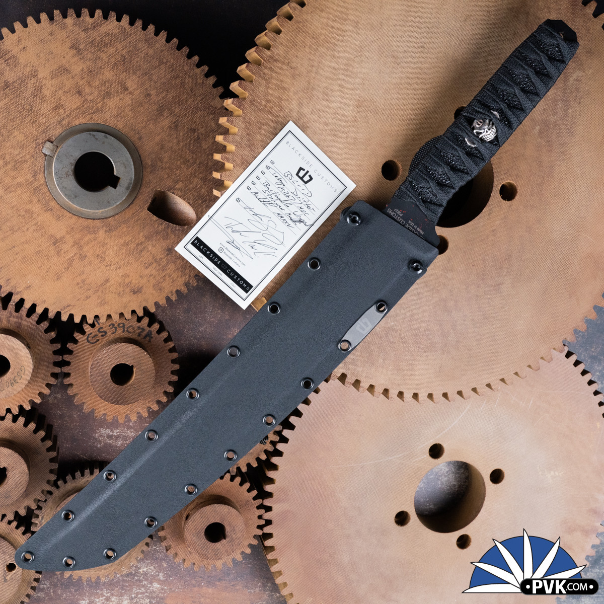 Blackside Customs Tokyo Drifter PSB27 MOC Finish Tanto, Bastinelli