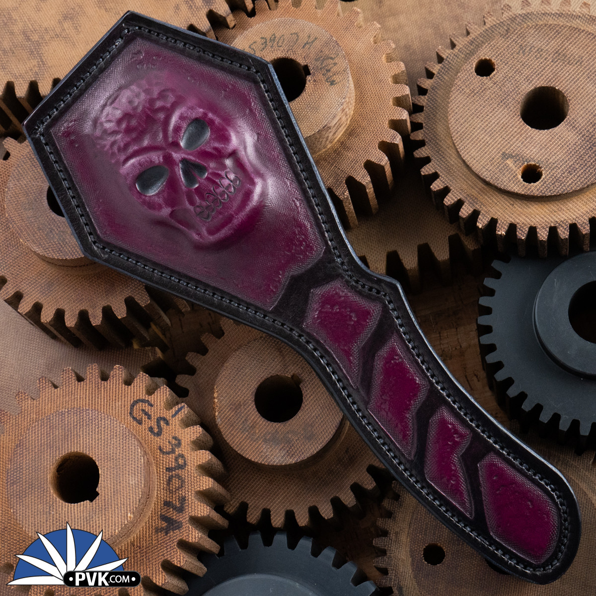 JB Leatherworks Grave Digger Sap V2 - Burgundy Shadow - PVK