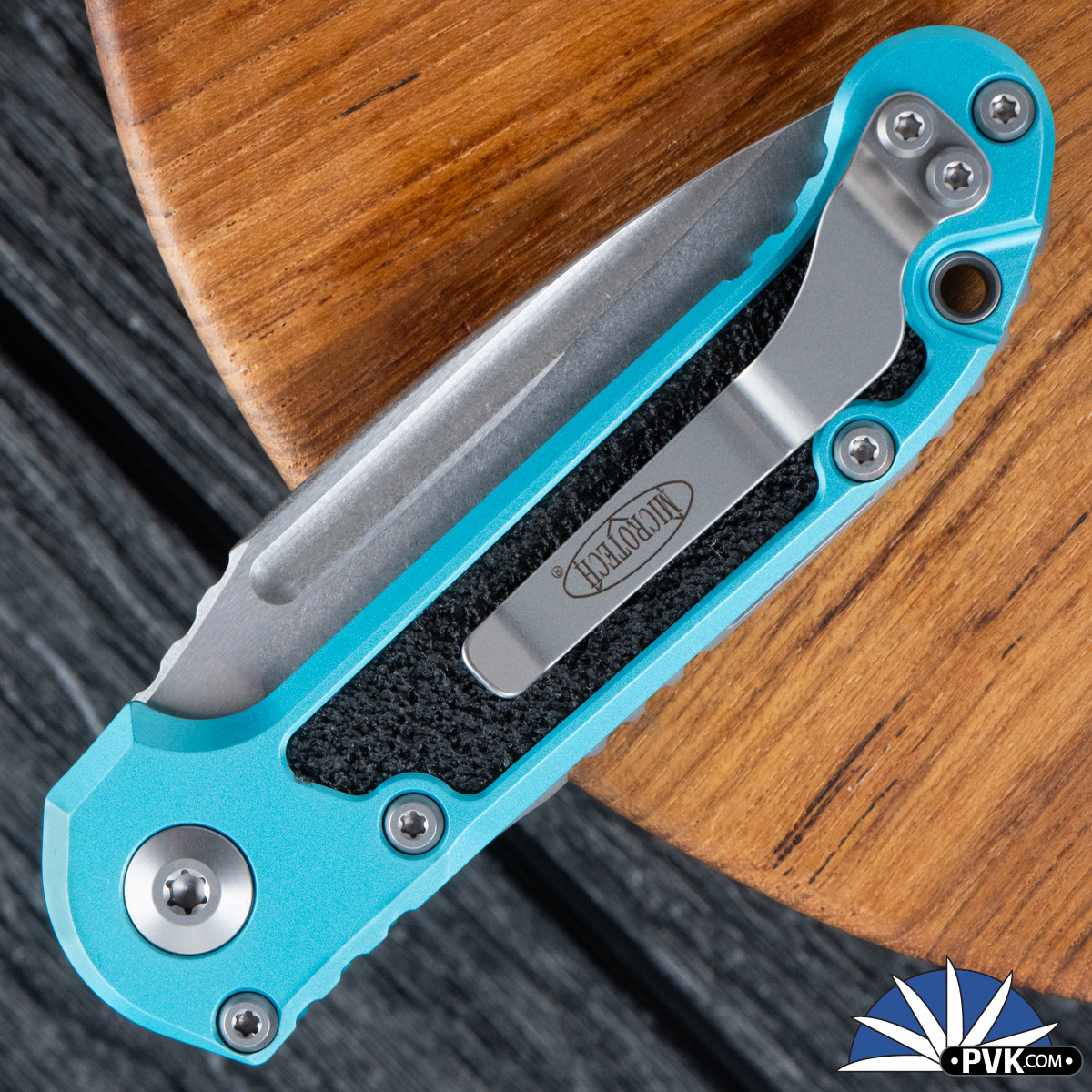 Microtech LUDT Gen 3 1135-11TQ Stonewash Partial Serrated Blade