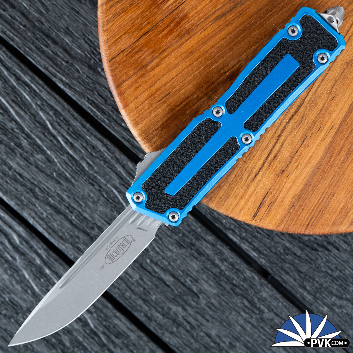 Microtech Scarab 2 Gen 3 1278-10APBL Single Edge Apocalyptic Blade