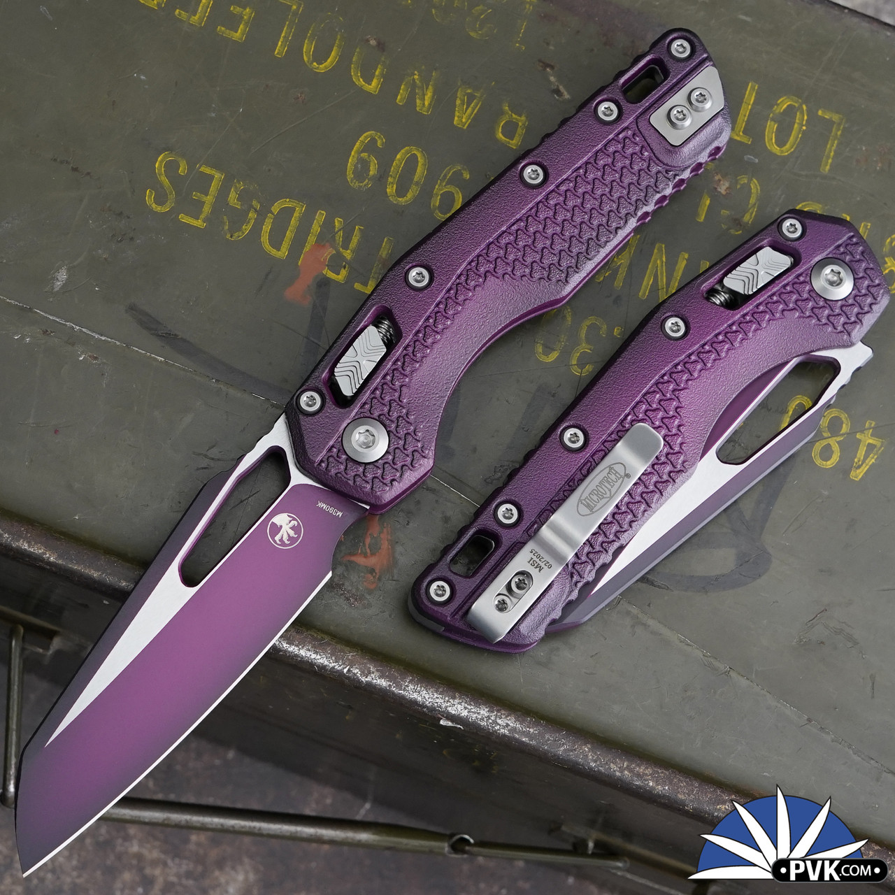 Microtech Standard Issue MSI 210T-1PMFSR Ram-Lok Polymer Cerakote