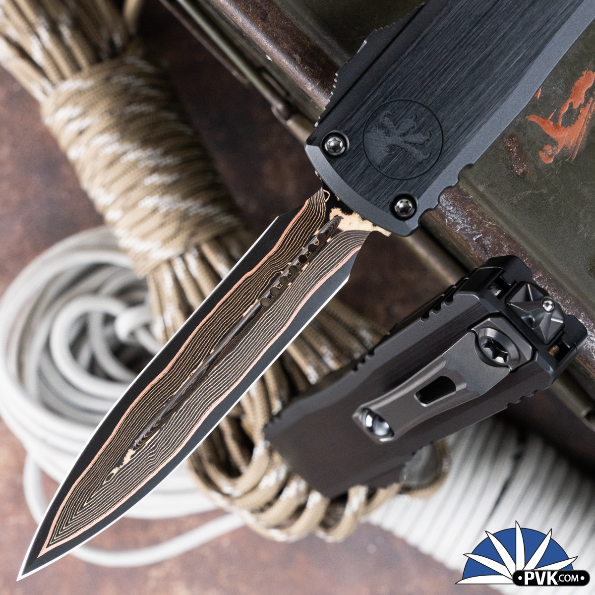 Microtech/Marfione Select Ultratech ZBP Gen 3 1122-16MS1 Double Edge ...