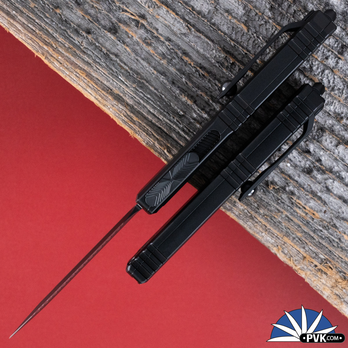 Microtech Ultratech ZBP Gen 3 1122-3T Double Edge Black Full