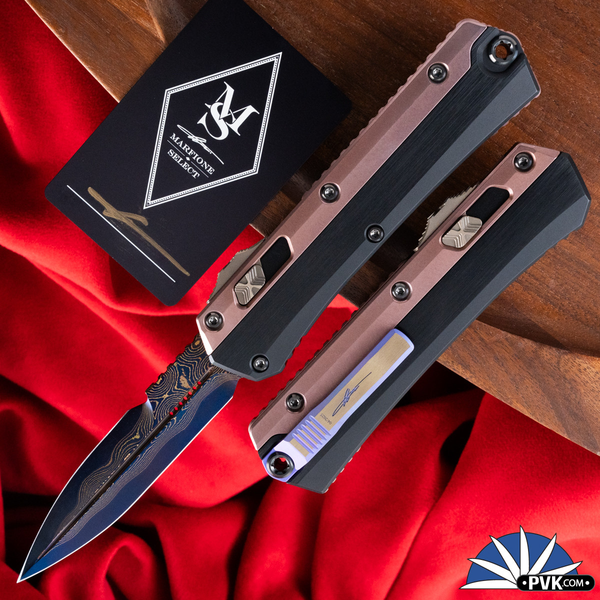 Marfione Select GLYKON 184-16MS3 Bayonet Blued Baker Forge
