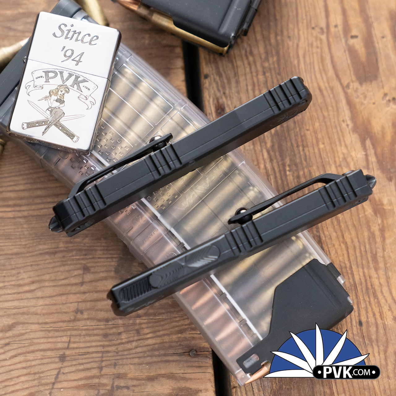 Microtech Ultratech ZBP Gen 3 1122-2T Double Edge Black Partial