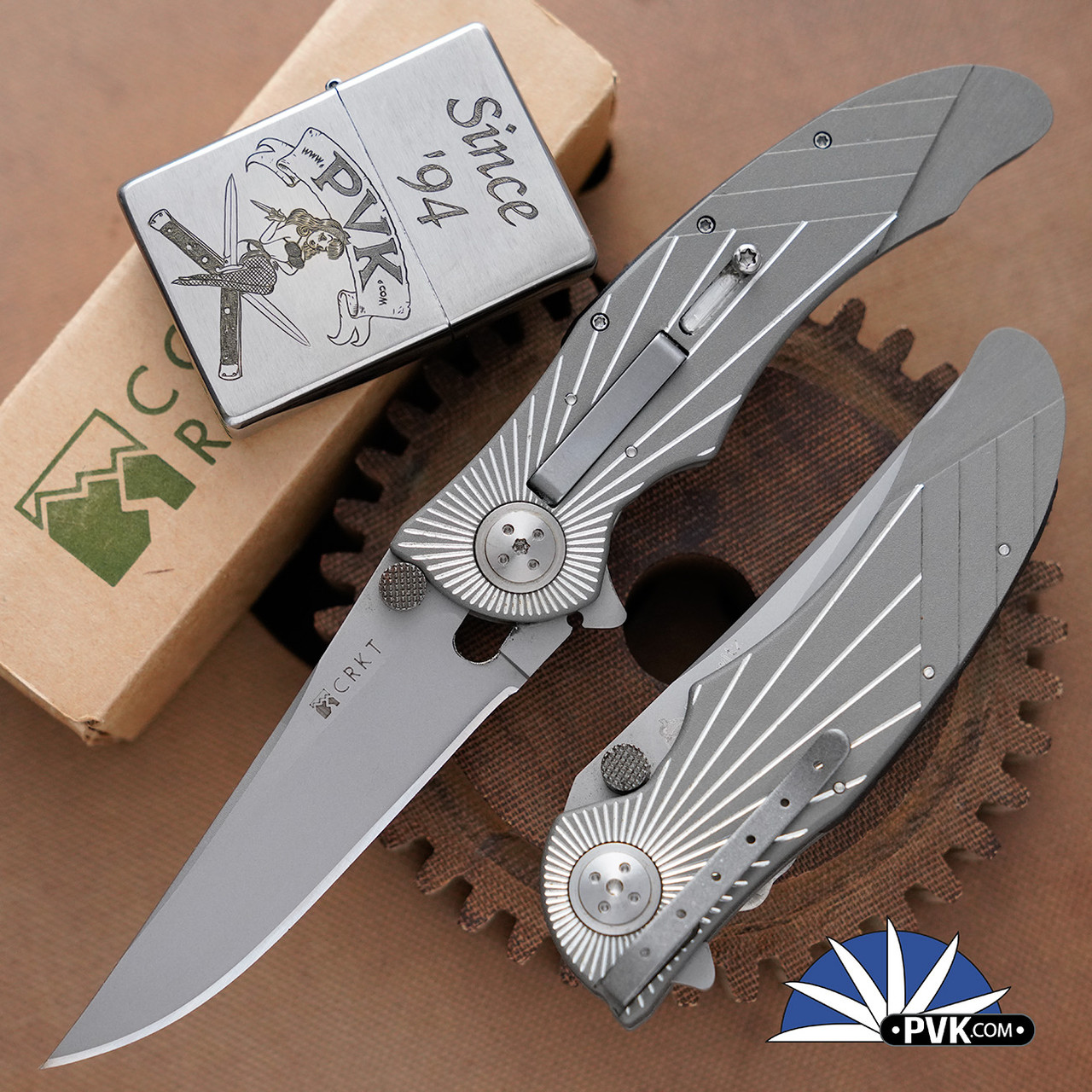 CRKT 7343 Starlight E-lock Elishewitz Automatic Conversion - PVK