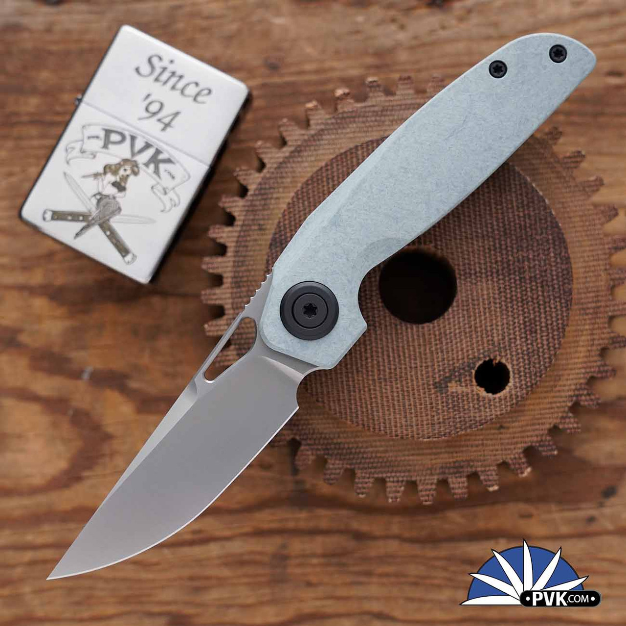 ＨＭＣ２００９ HMC Knives Transient 2.9 V3 Subliner Zir-Satin Magnacut Blade