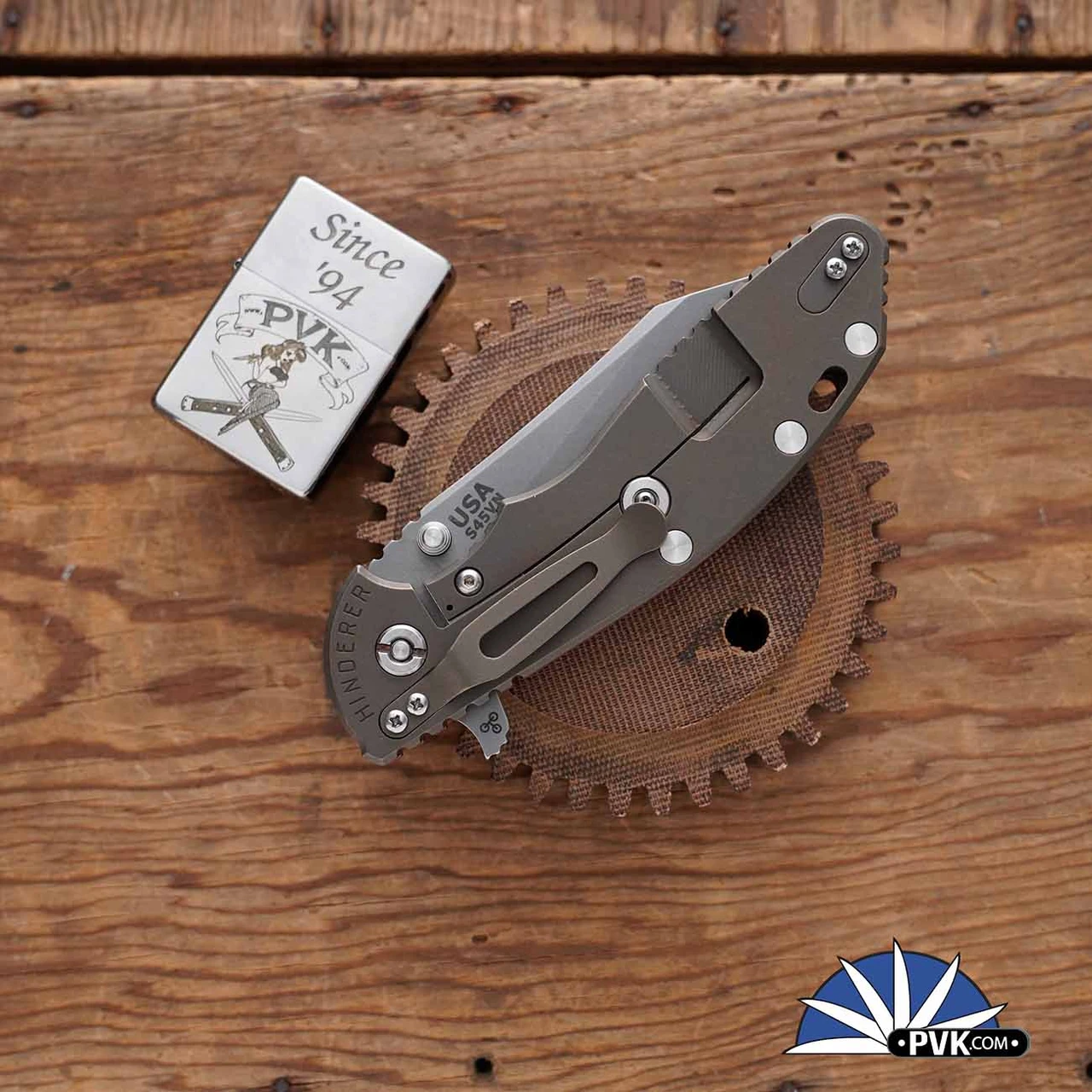 Hinderer XM-24 4.0″ Skinny Wharncliffe Working Finish S45VN Blade 