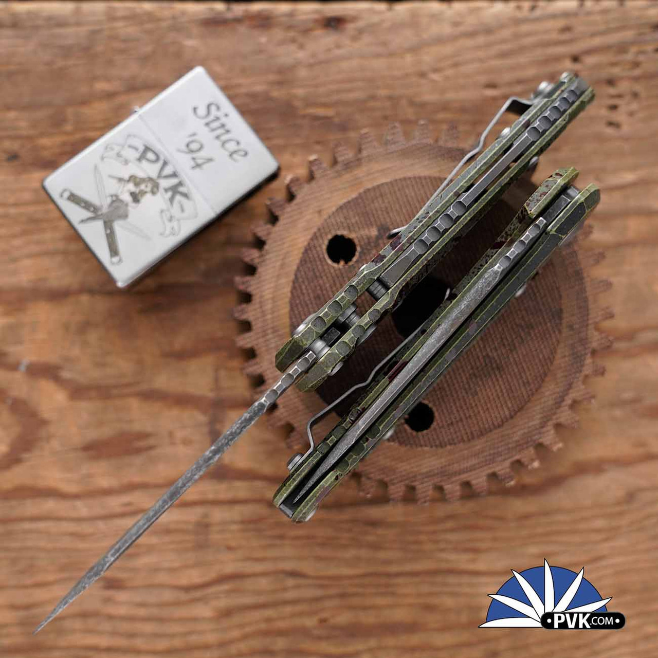 Microtech LUDT Gen 3 1136-1OBS Tanto Blade, Outbreak Handle Grip