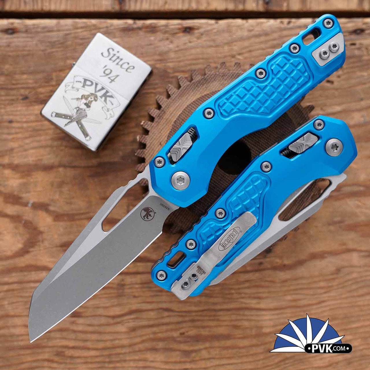 Microtech Standard Issue (MSI) 210-10APFRBL Apocalyptic Blade, Ram