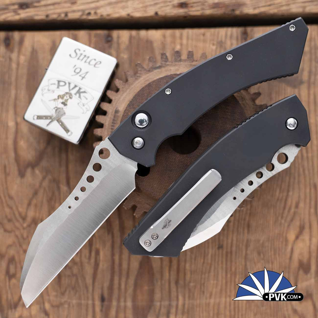 Reese Weiland Wharnhawk Gen 2 Auto, Satin Nitro-V Wharncliffe