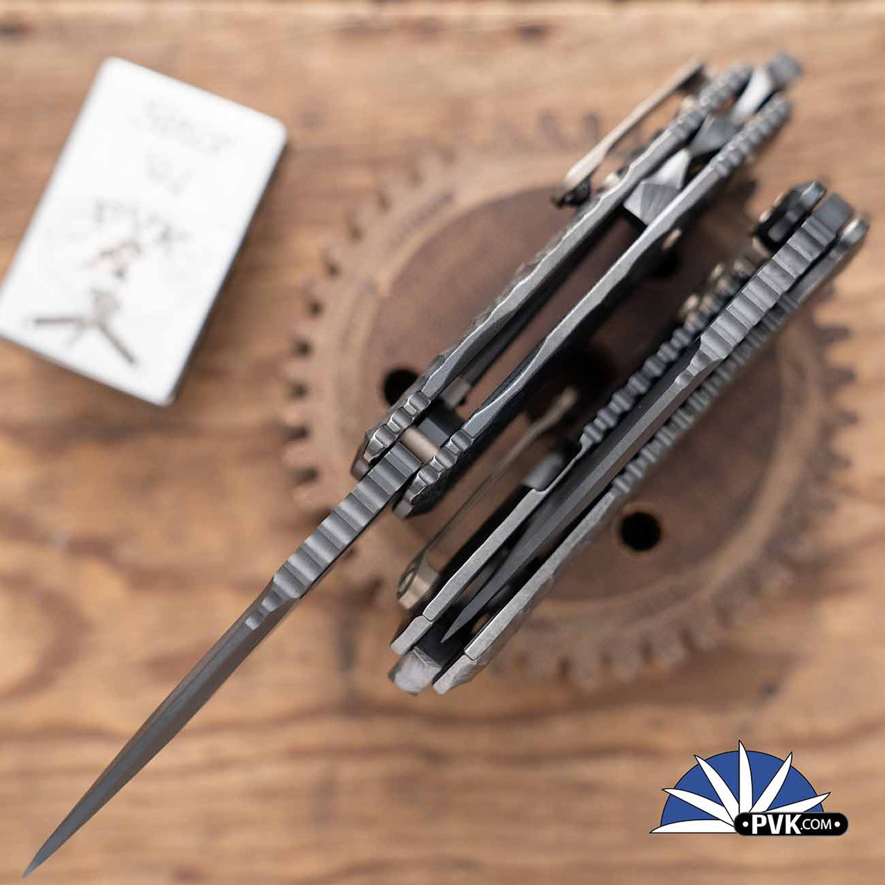 Heretic Knives/ John Gray Collab Manual Medusa V3 Custom, DLC