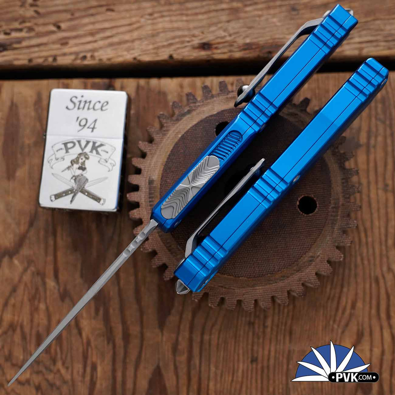 Microtech Ultratech Gen 4 11214-10APBL, Apocalyptic Single Edge