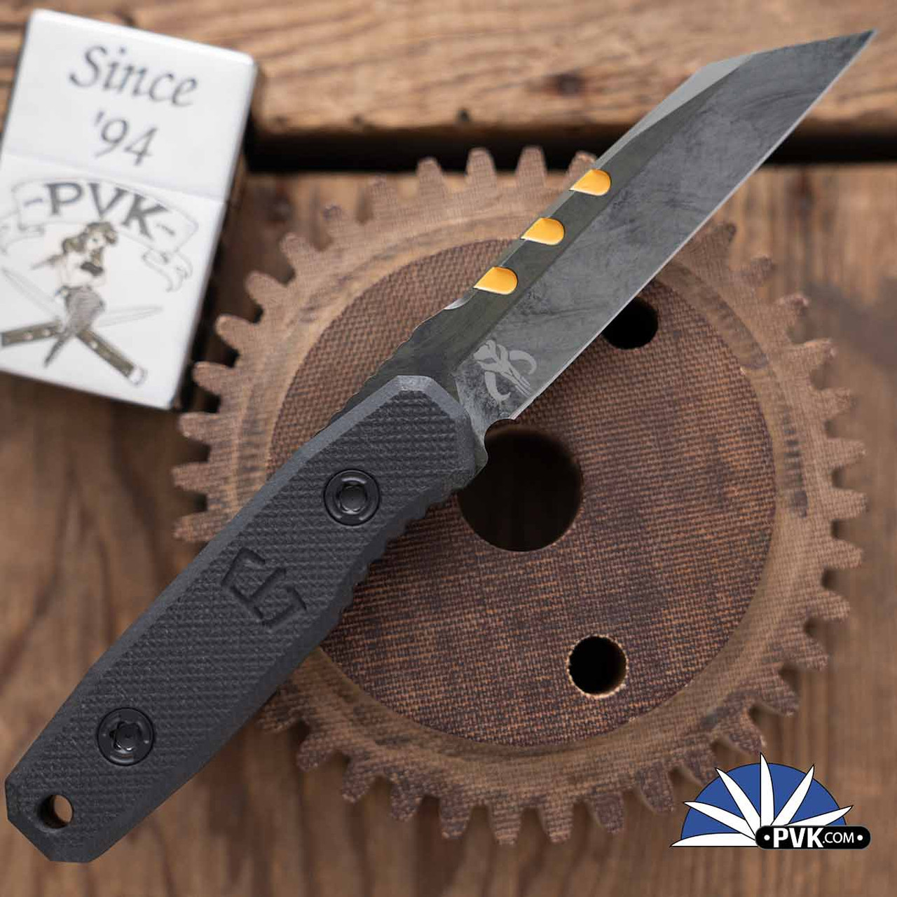 Blackside Customs Americana-Covert, Bounty Hunter 154CM Blade