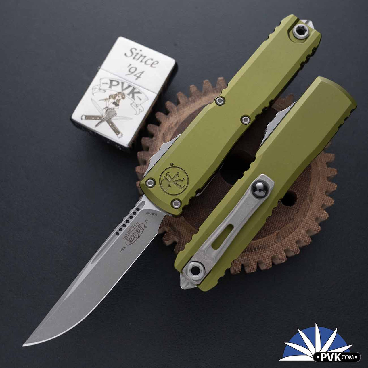 Microtech Ultratech Gen 4 11214-10APOD, Apocalyptic Single Edge