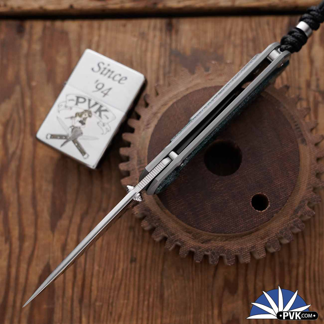Chris Reeve Small Sebenza 31, Polished Magnacut Drop Point Blade