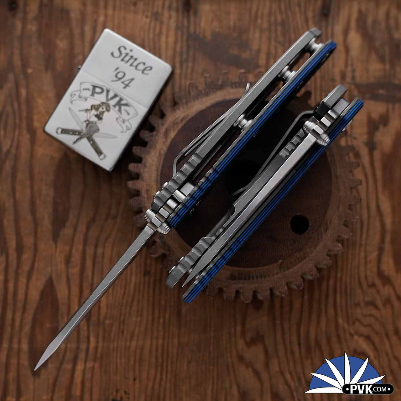 スパイダー　レジェンド　ハンマー15ポンド Hinderer XM-18 3.25″ Spearpoint Stonewashed S45VN Blade, Working