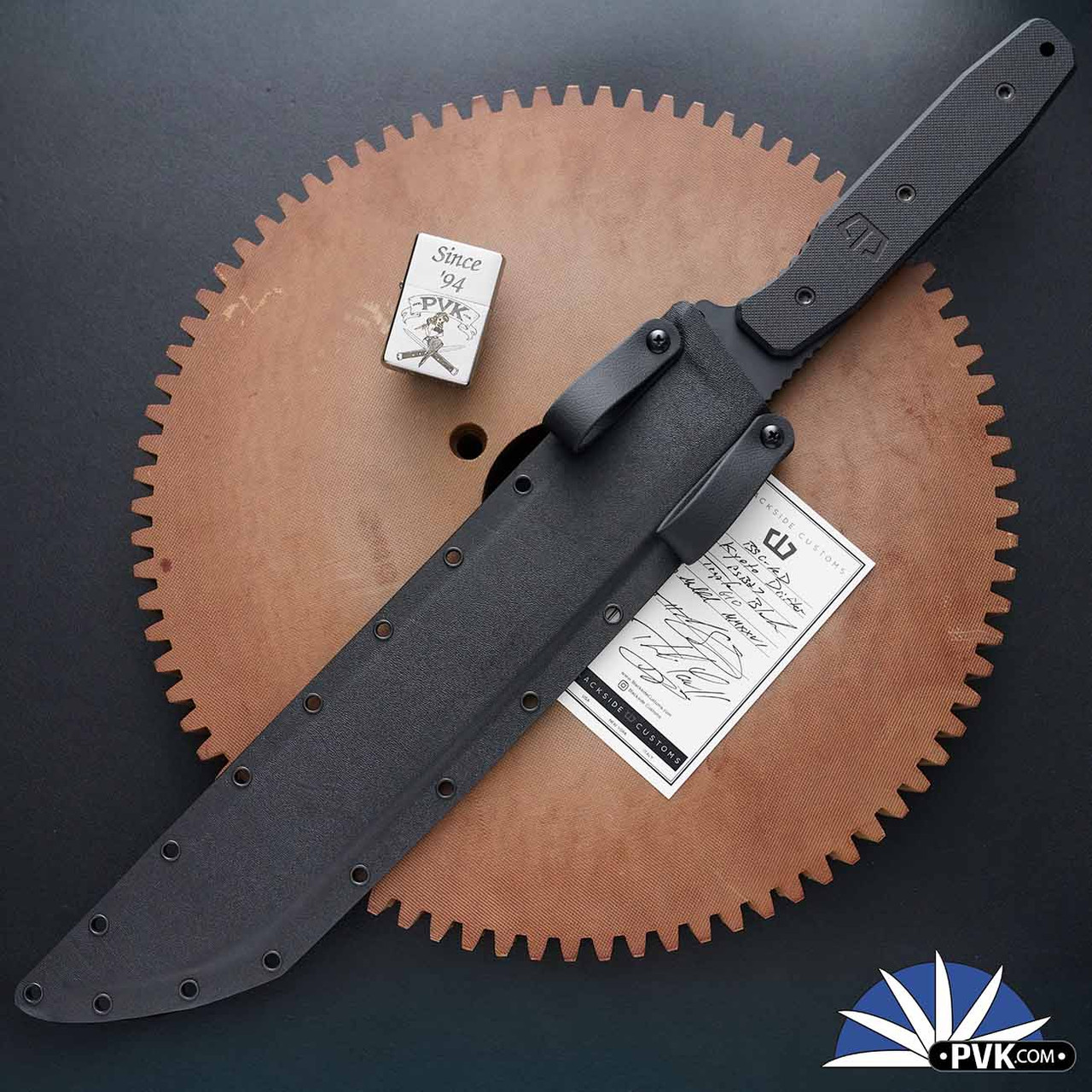 Blackside Customs Kyoto Drifter PSB27 Black Sheepsfoot Blade