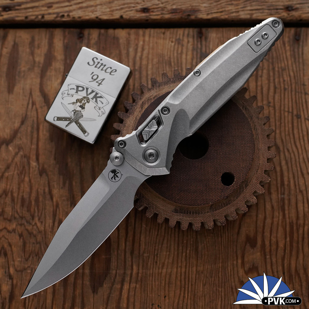 Microtech SOCOM Delta RAM-LOK 159RL-10SMS2, Stonewashed Spear