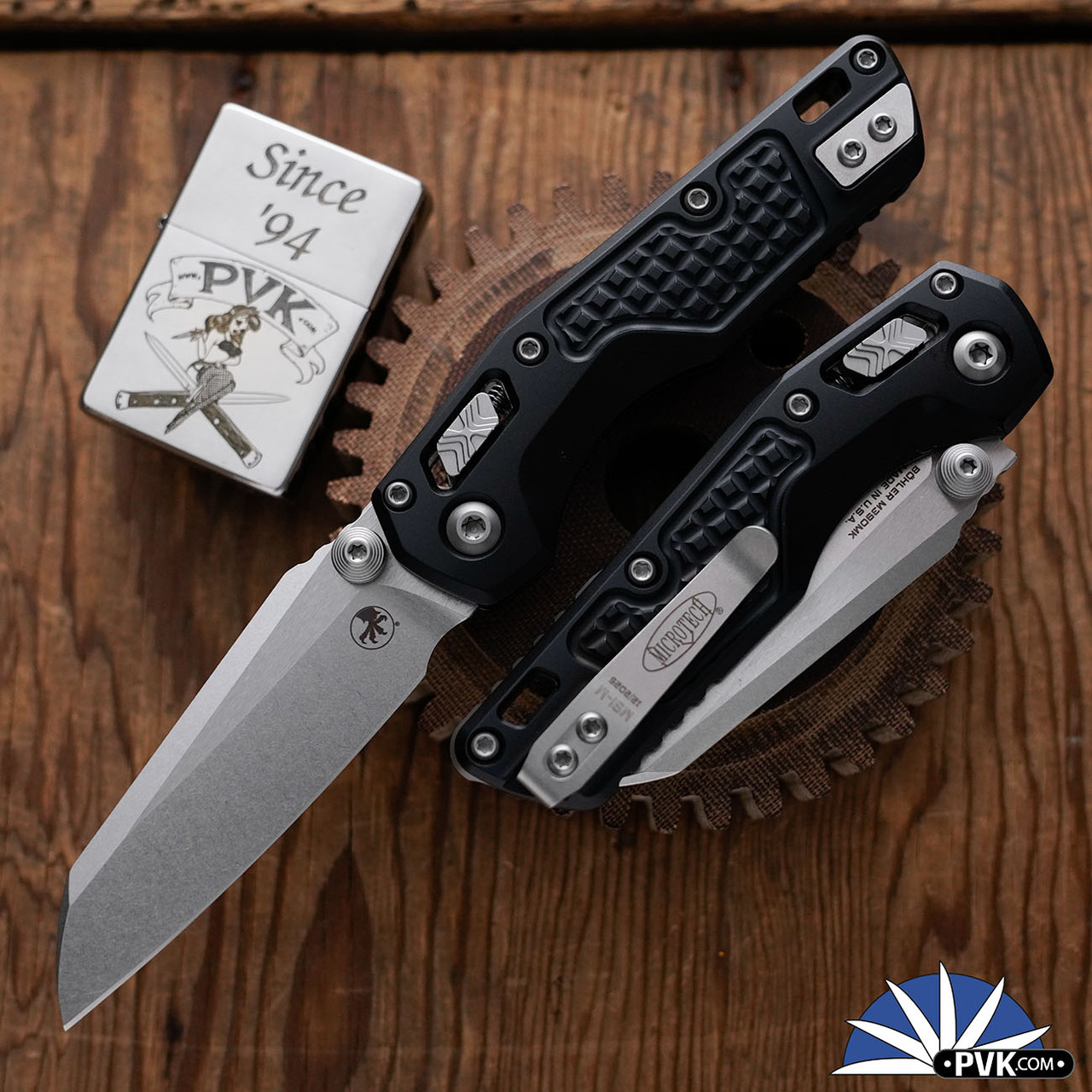Microtech Standard Issue Mini (MSI) 210M-10FR, Stonewashed Blade