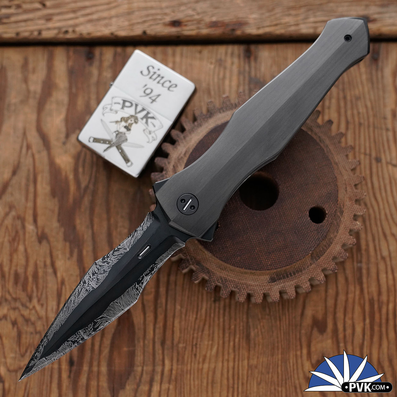 Alex Hossom/ Broken Anvil Knife Works Dagger, Charlie Bridges Dark