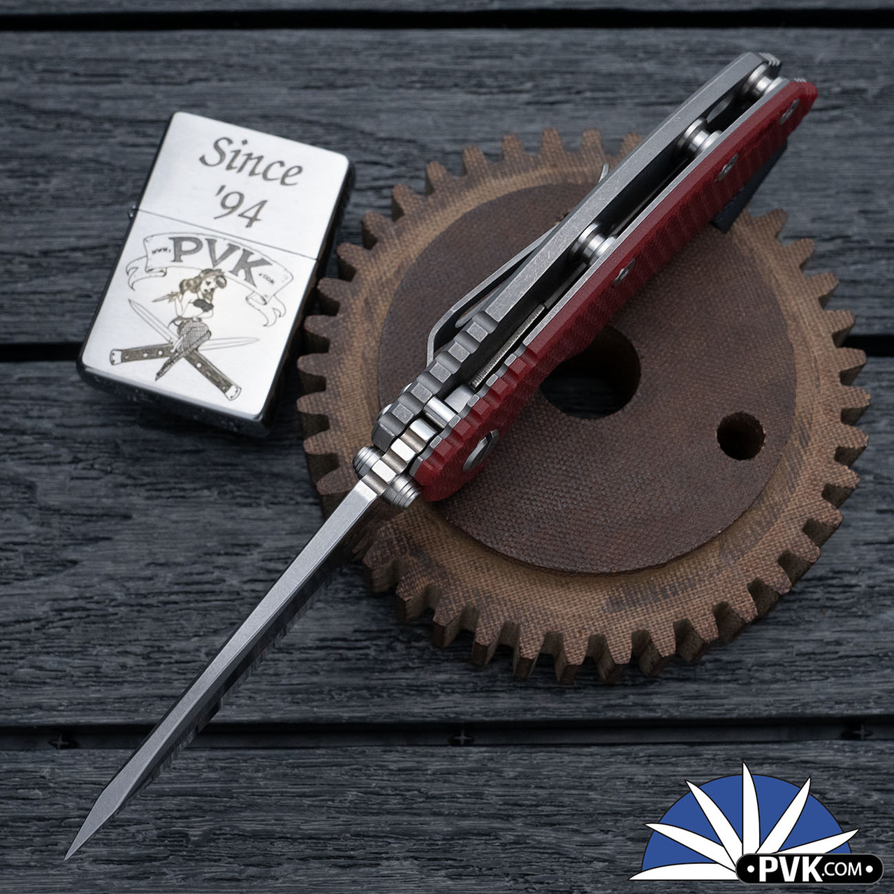 Hinderer XM-18 3.25″ Non-Flipper, Stonewashed Magnacut Spanto