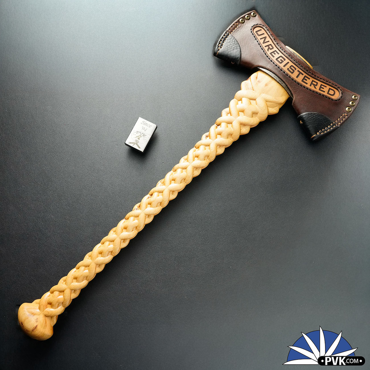 Berchtold Design Unregistered Woven Double Headed Axe, CNC Milled