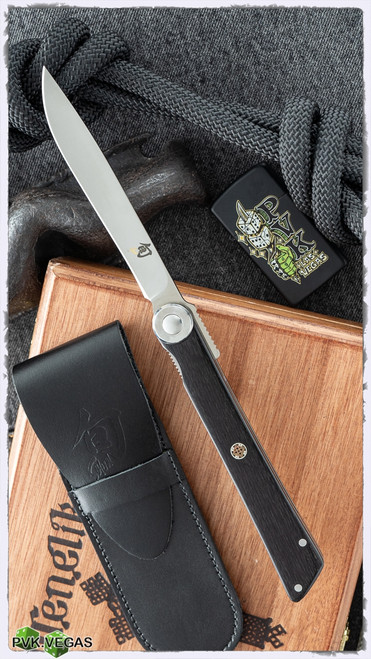 Shun Higo Nokami Personal Folding Stainless-Steel Steak Knife