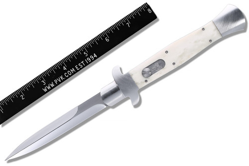 BURN Custom D/A OTF Italian White Bone Bayonet