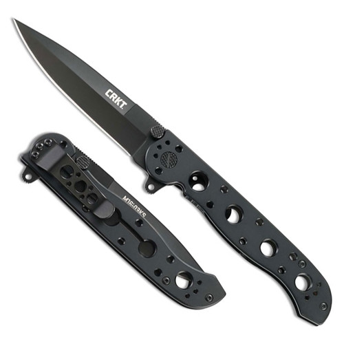 CRKT Carson M16-03KS Clip Point Black Steel Handles