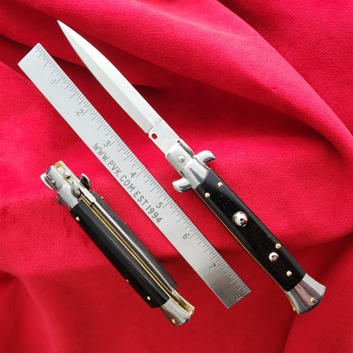 Frank B Italian Stiletto 9" Dagger Ebony Wood (23CM)