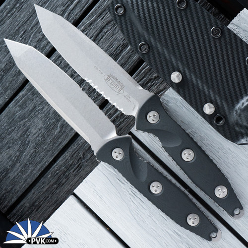 Microtech Socom Alpha 114-3Z Tanto Zombie Full Serrated Blade